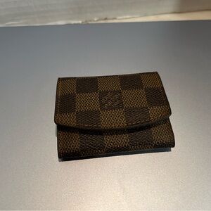 Louis Vuitton Brown Checkered Wallet